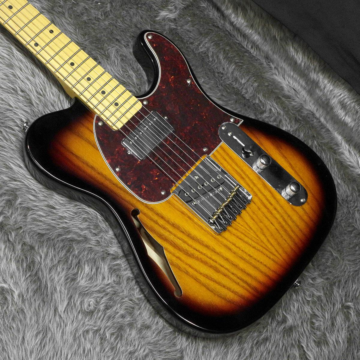 Tribute Series ASAT Classic Bluesboy Semi-Hollow 3-Tone Sunburst 