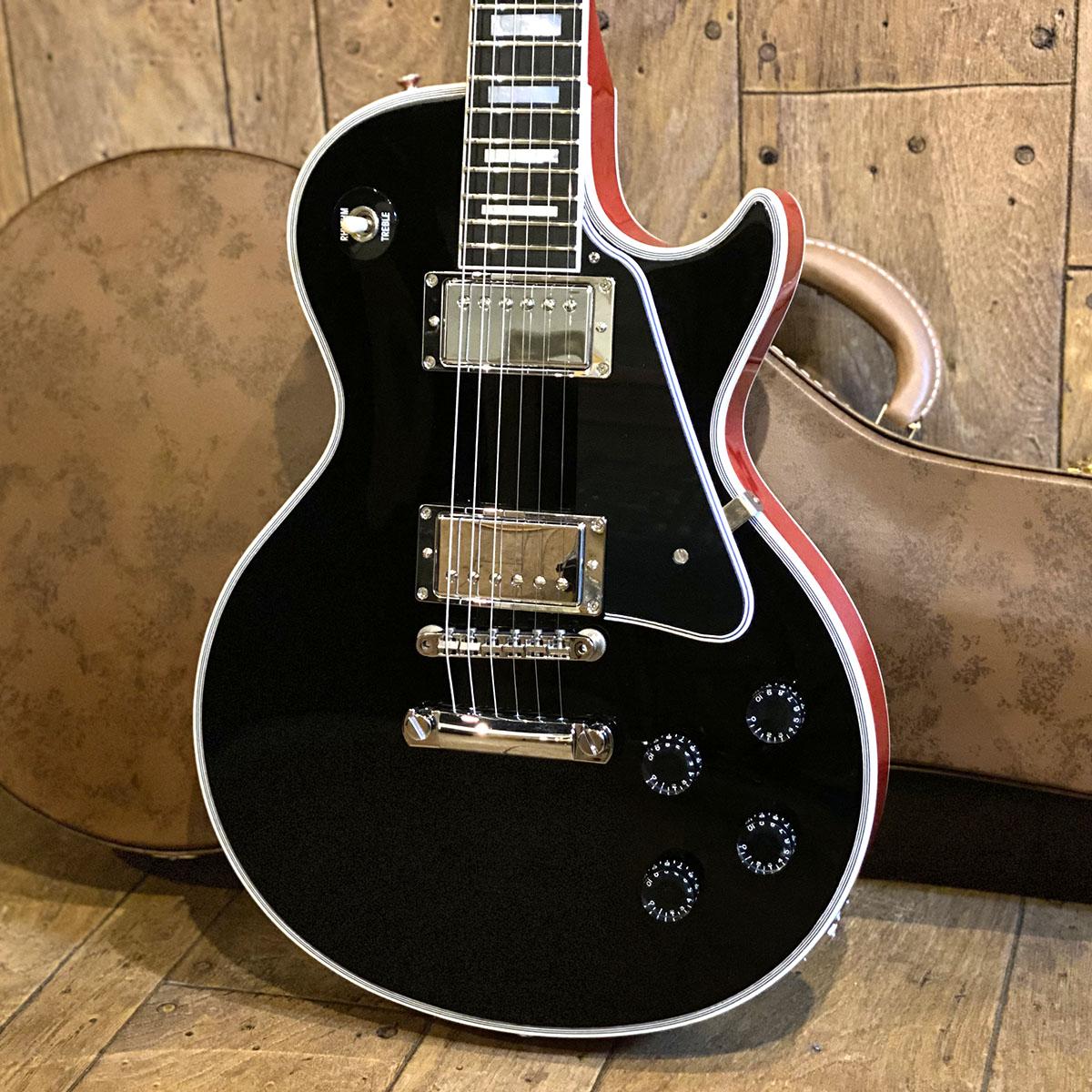 70s Les Paul Custom Ebony Top Red Back Gibson Custom Shop