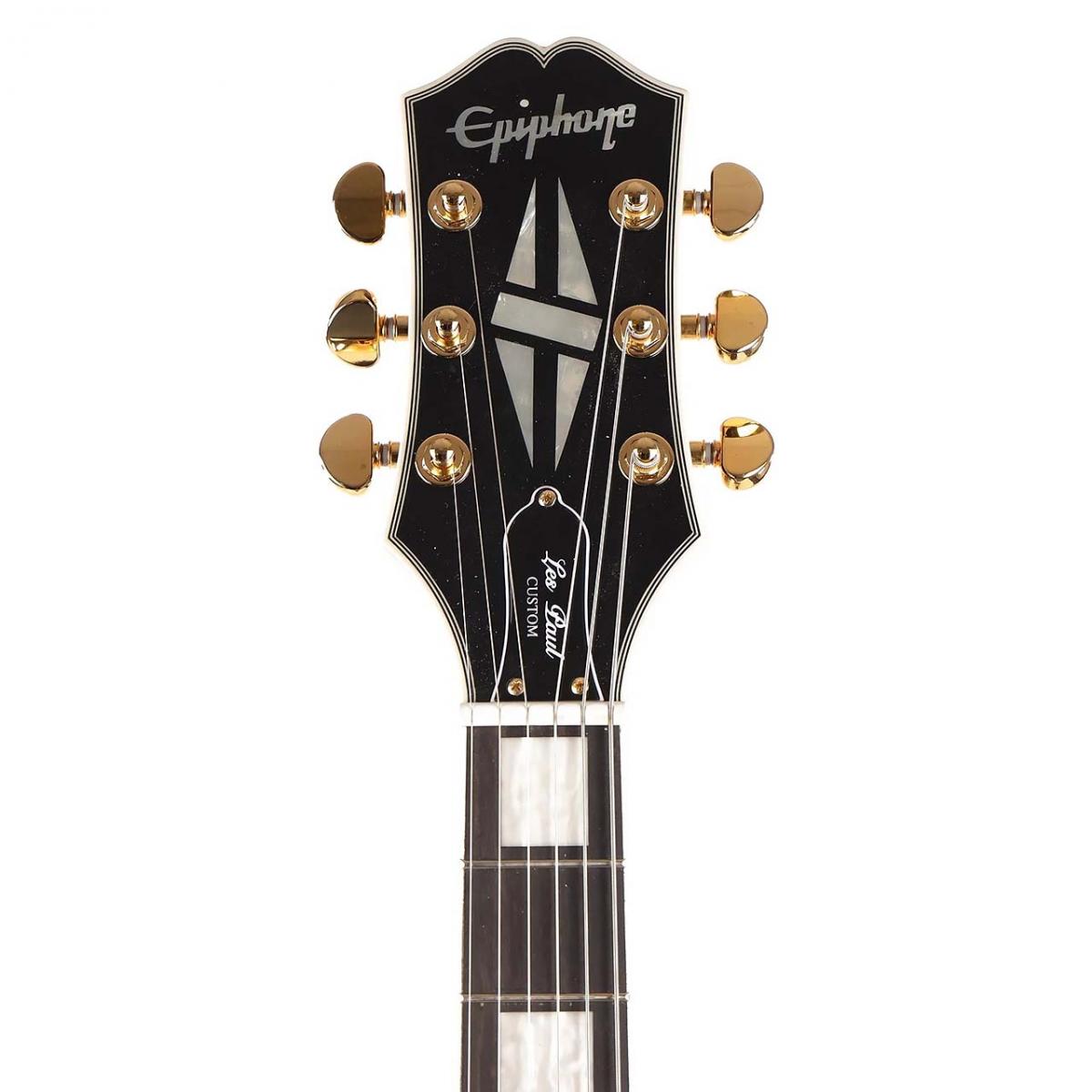 Les Paul Custom (Left-handed) Ebony Epiphone エレクトリックギター