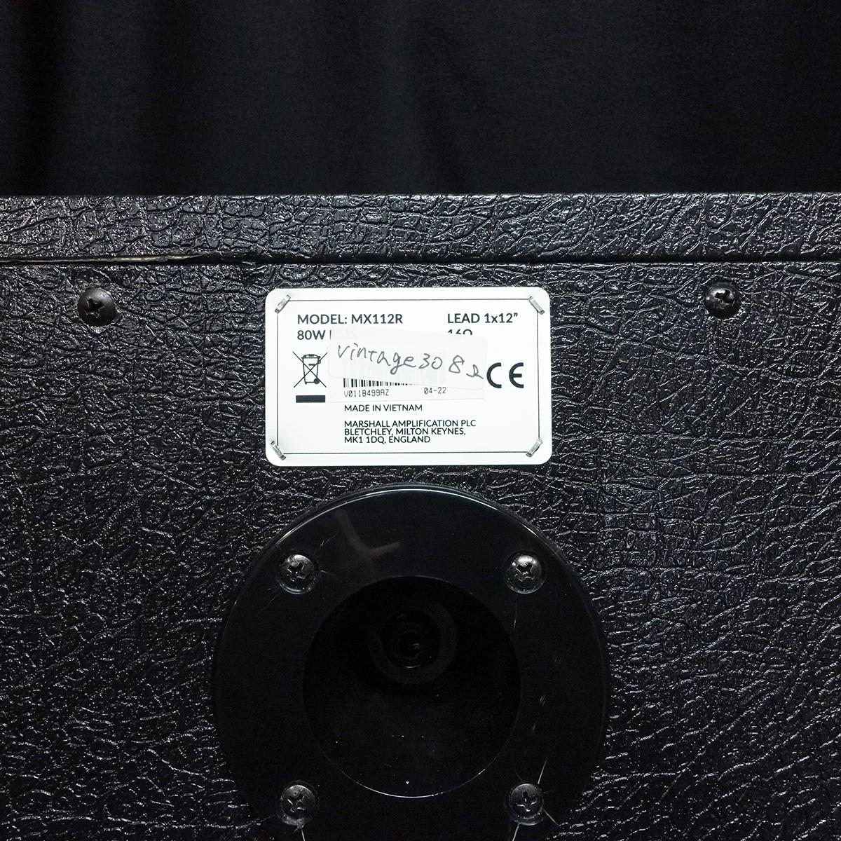 MX112 Vintage 30 Marshall ギター用アンプ/アンプシミュレーター