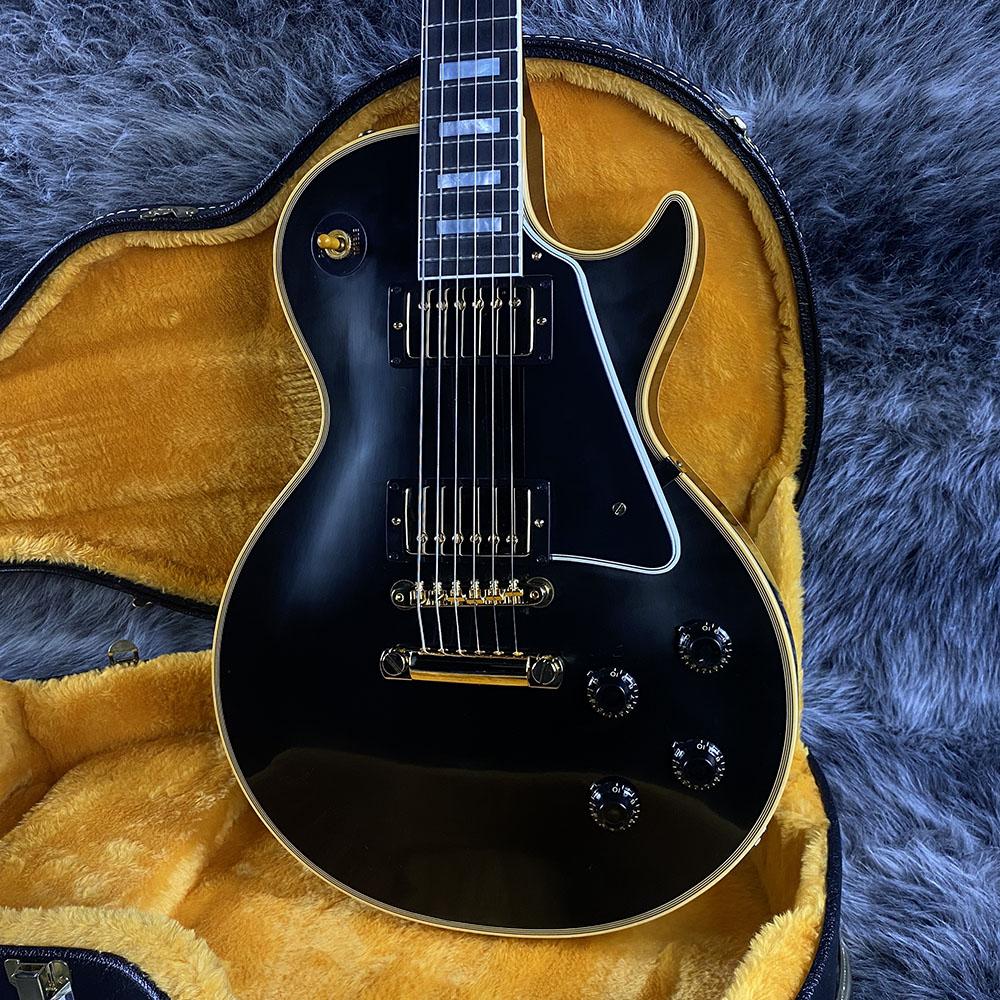 1957 Les Paul Custom Reissue 2-Pickup VOS Ebony Gibson Custom Shop
