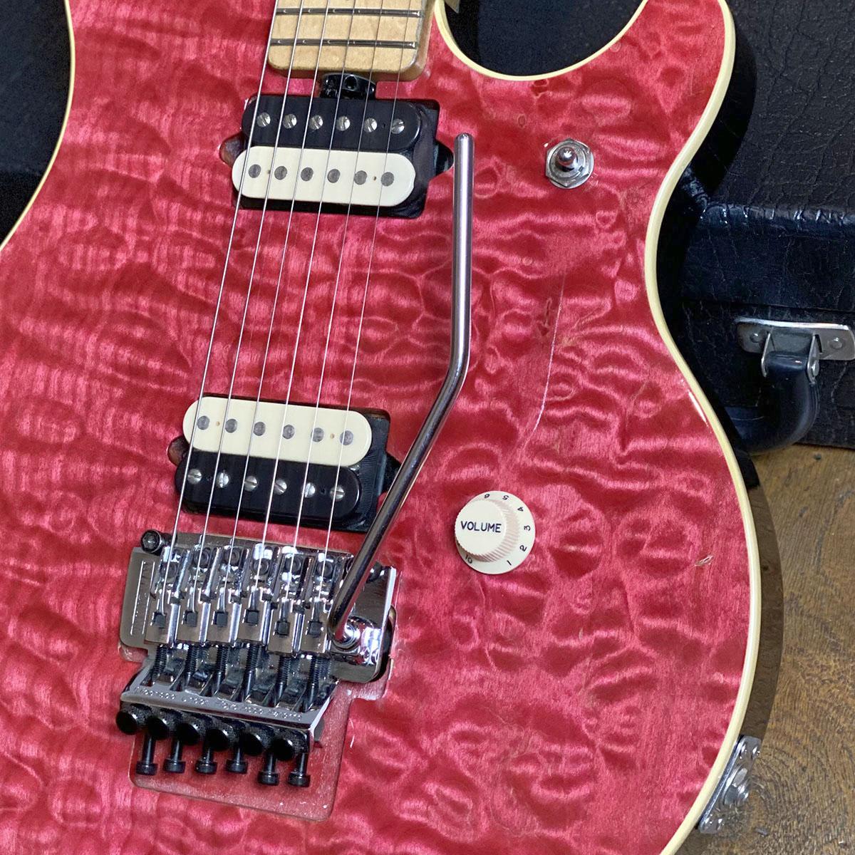 ［取引中］MUSICMAN「AXIS EX trans pink」 AXIS EX Trans Pink MUSIC MAN エレクトリックギター その他のボディー