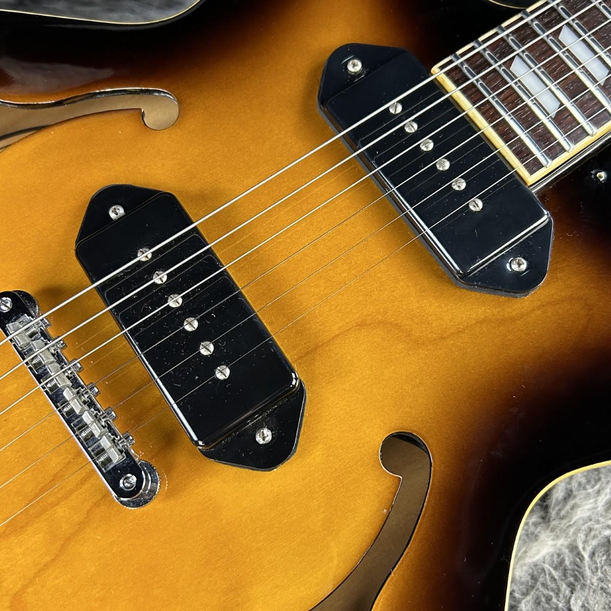 Epiphone Casino トラ目　2004 ピアレスNAT Epiphone Casino 2004 Natural Peerless MIK Korea – Guitarzilla