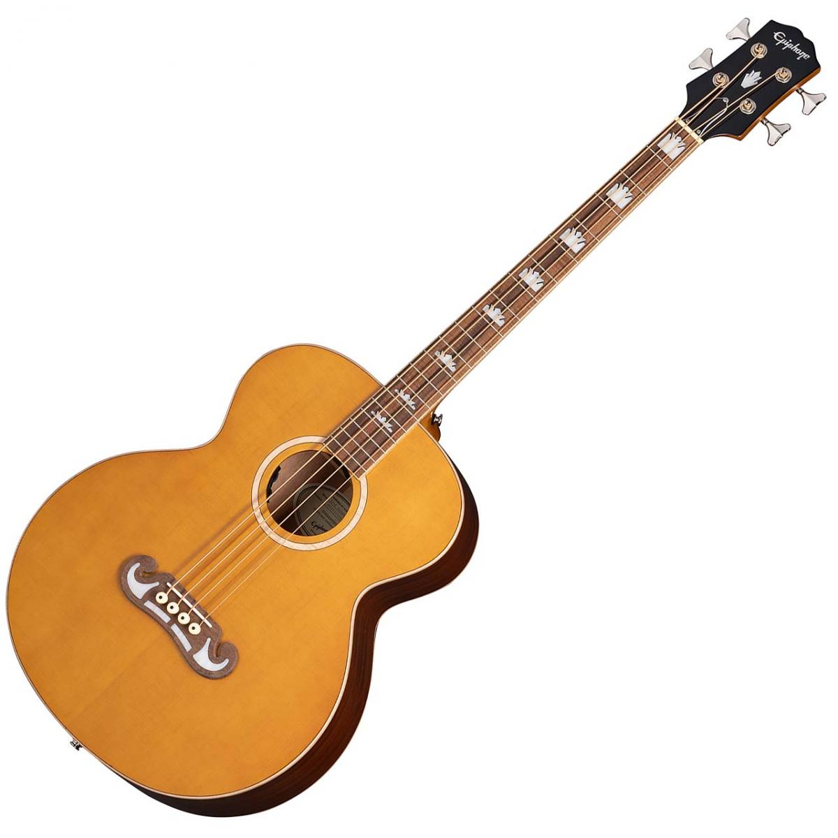 El Capitan J-200 Studio IV Bass Aged Vintage Natural Epiphone