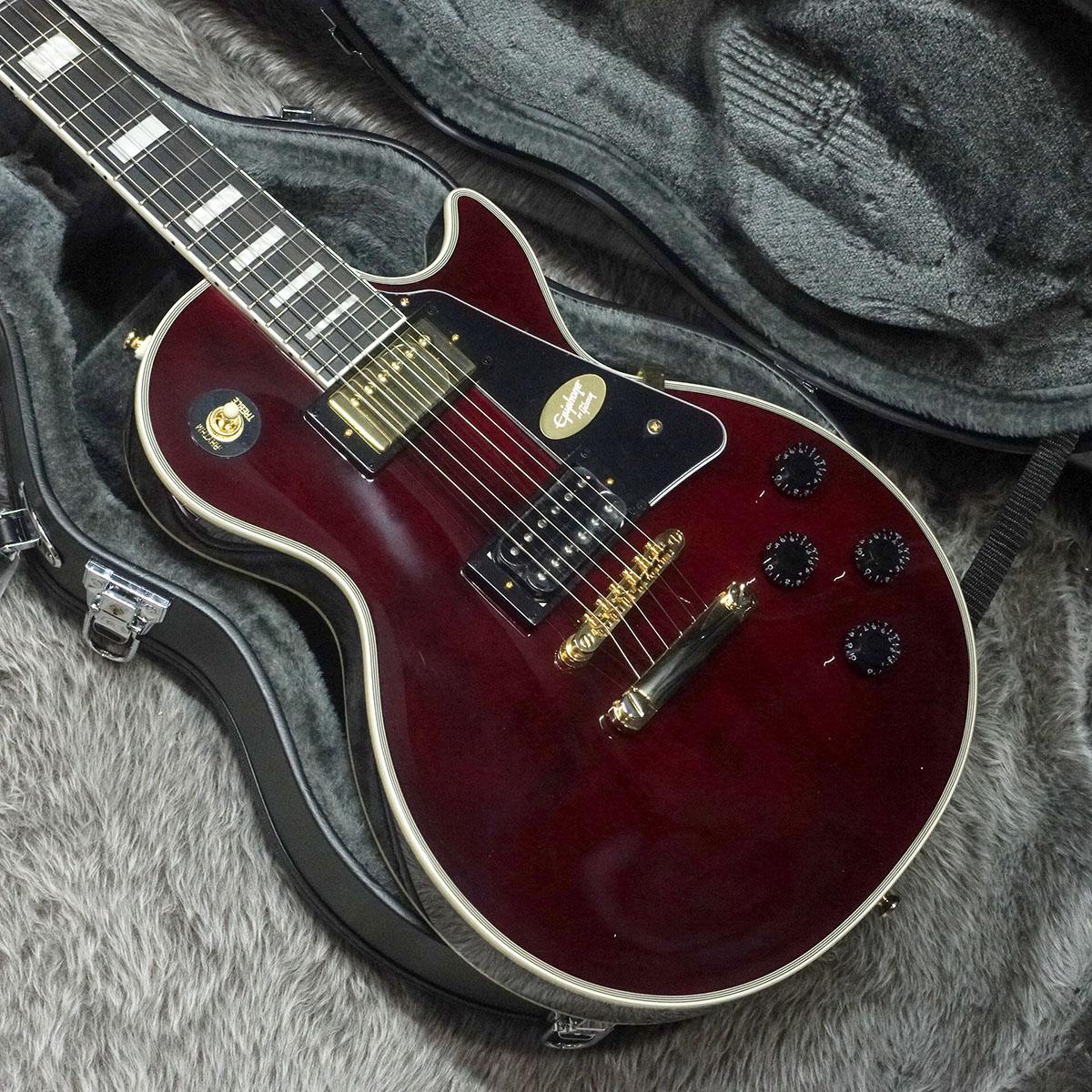 Jerry Cantrell Wino Les Paul Custom Dark Wine Red Epiphone