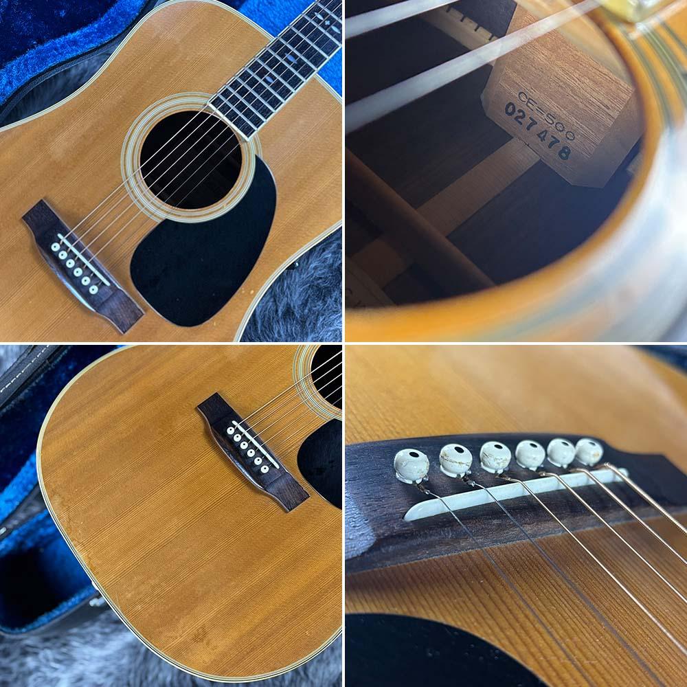 CE-500 1978 Cat's Eyes アコースティックギター フラットトップ 商品