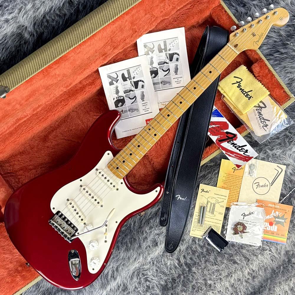 American Vintage '57 Stratocaster Candy Apple Red 1992 Fender