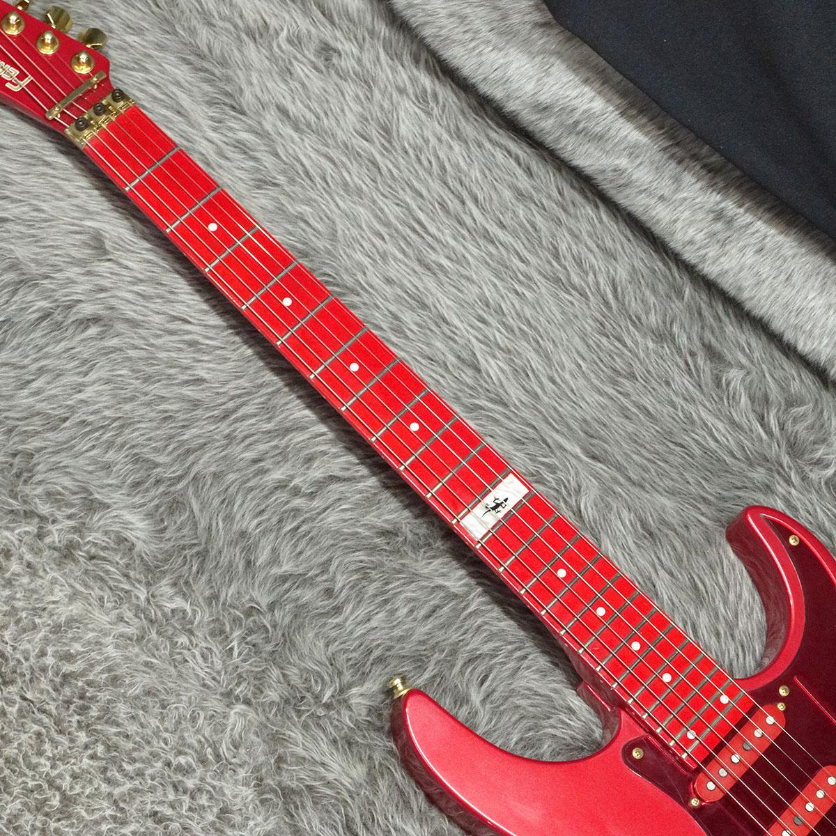 75年製Fernandes シースルーレッド オールラッカーレリック ストラト LA-85KK FERNANDES エレクトリックギター ストラトキャスタータイプ