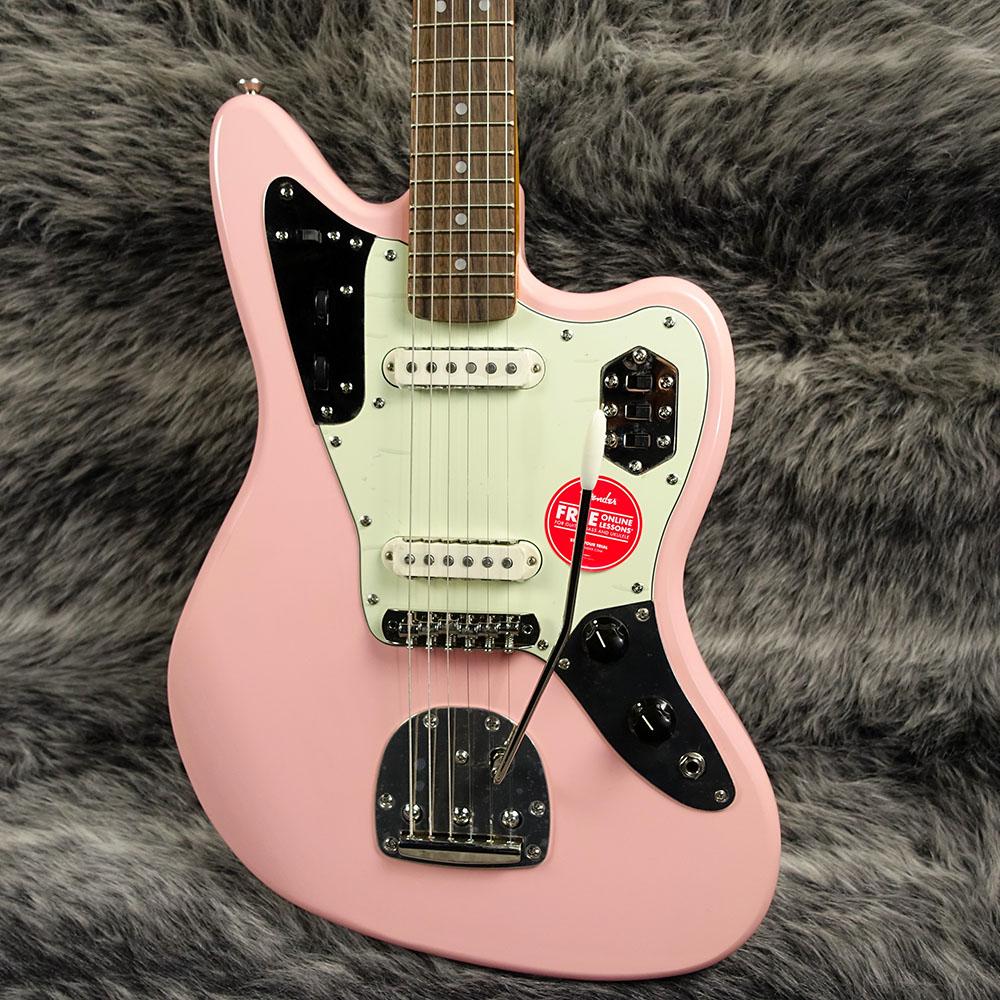 FSR Classic Vibe '60s Jaguar Matching Headstock Shell Pink Squier