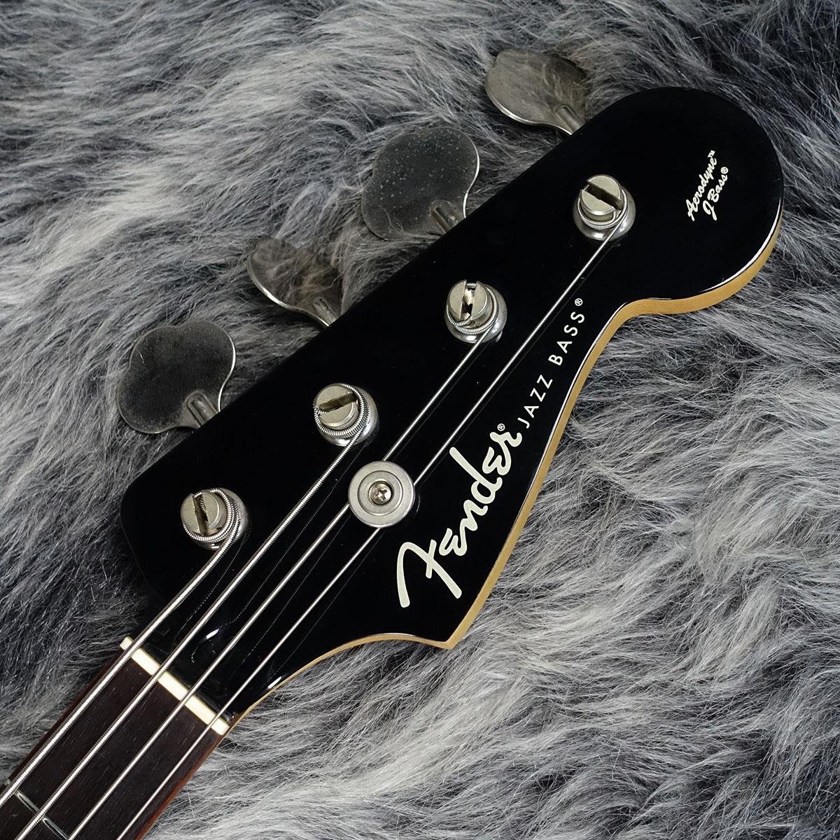 Aerodyne Jazz Bass Black Fender Japan エレクトリック・ベース PJ
