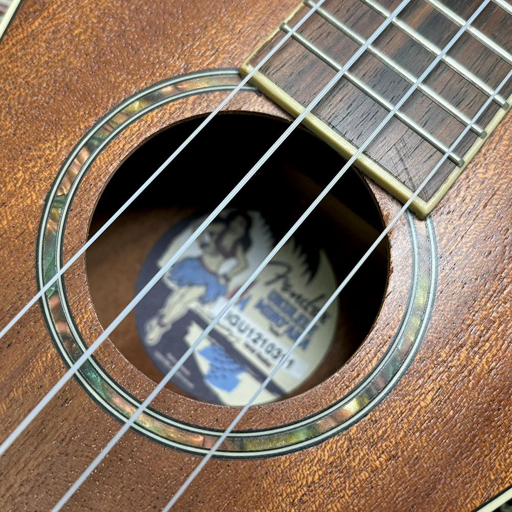 Ukulele Mino'Aka Concert Mahogany Fender ウクレレ コンサート 商品