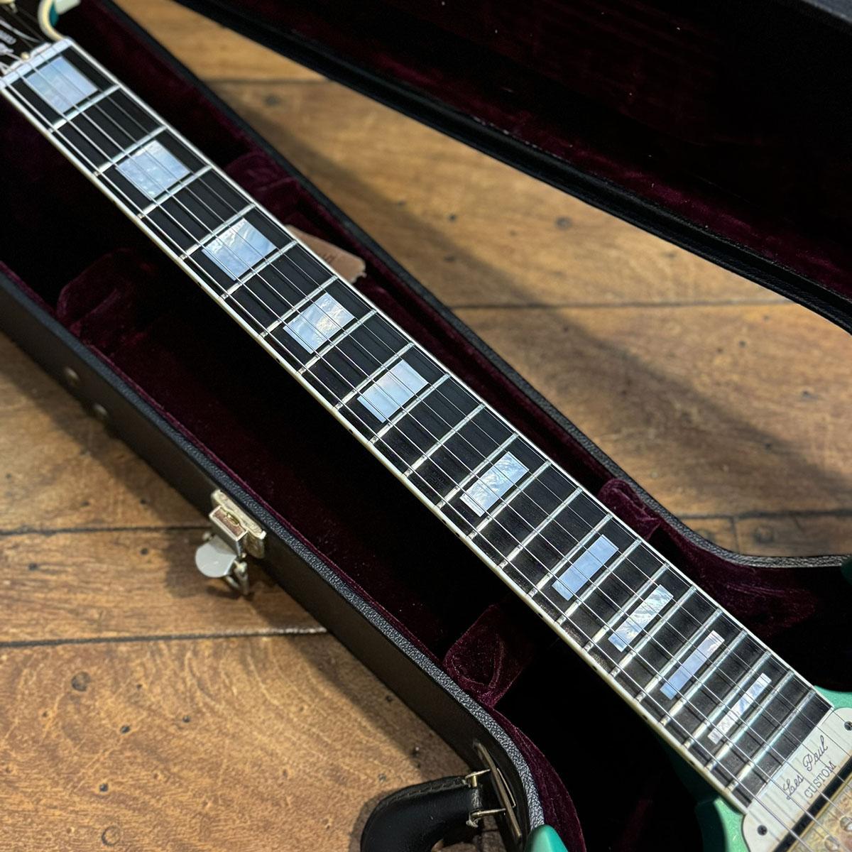 Les Paul SG Custom Maestro Vibrola Inverness Green 3PU Modified