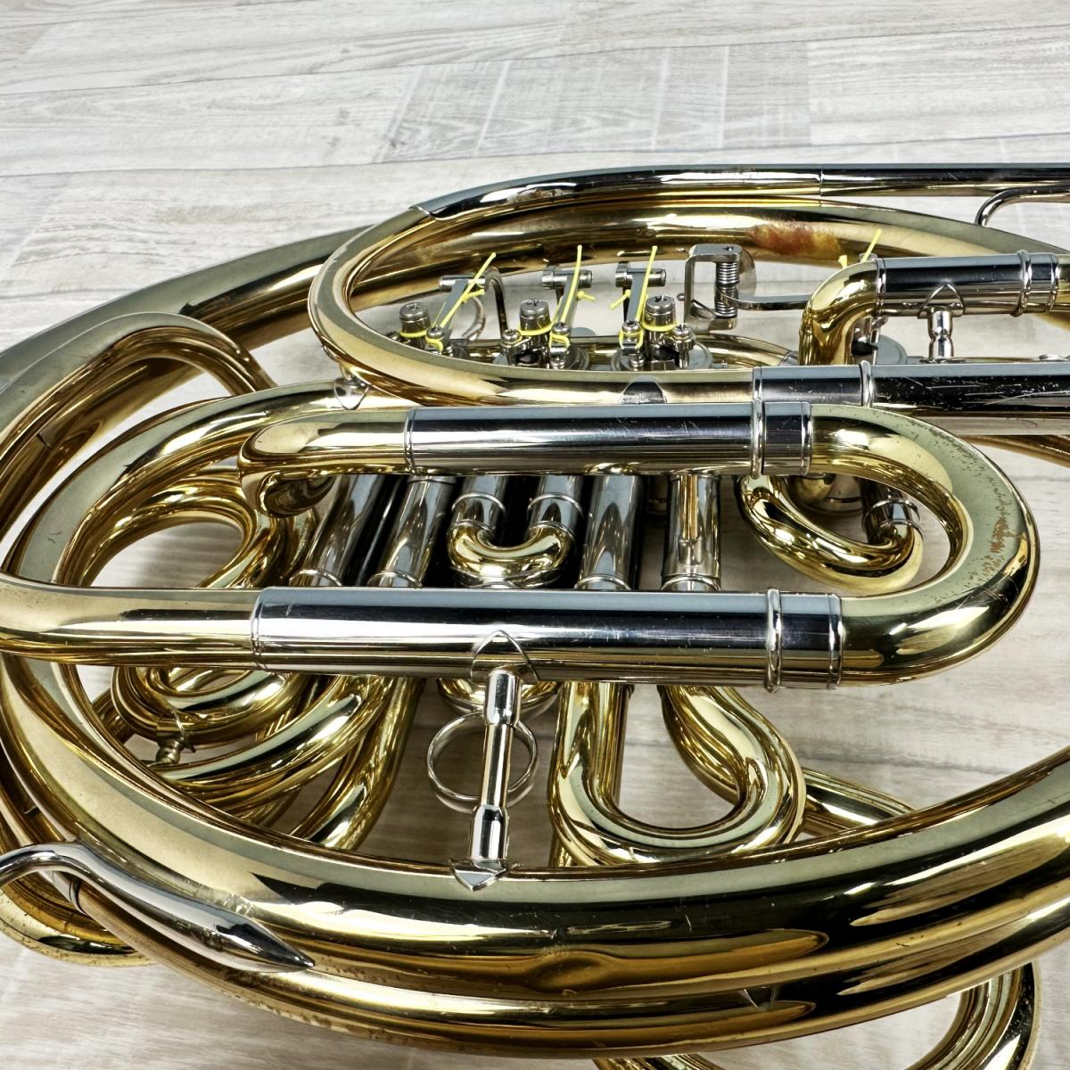0903-092 YAMAHA YHR764 フルダブルホルン(傷凹み有、要メンテナンス) YAMAHA YHR-764 ヤマハ ベルカット フルダブルホルン - 楽器の買取屋