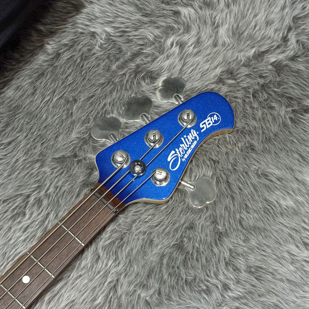 SB14 Metallic Blue Sterling by MUSIC MAN エレクトリック・ベース MM