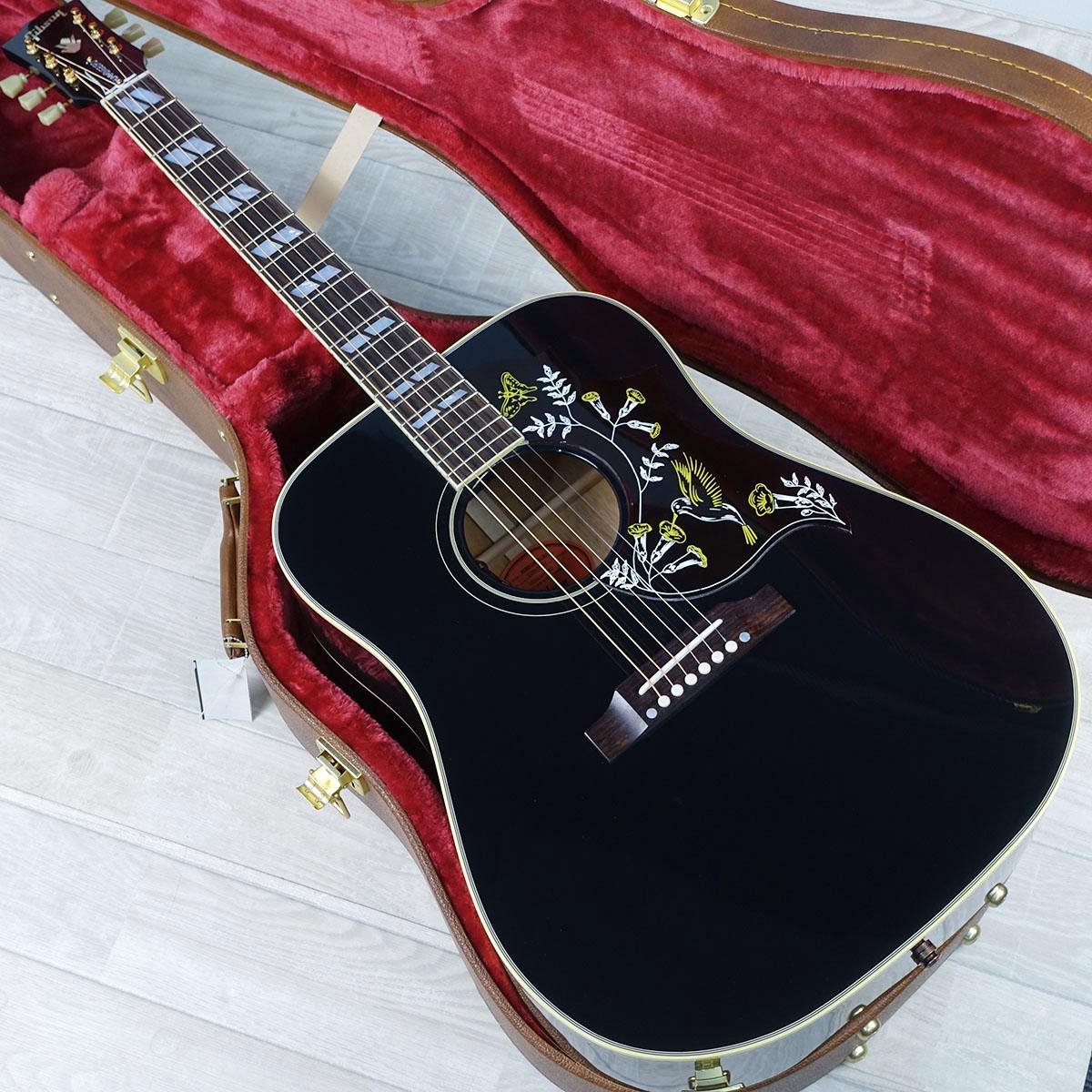 Hummingbird Original Ebony Gibson アコースティックギター フラット