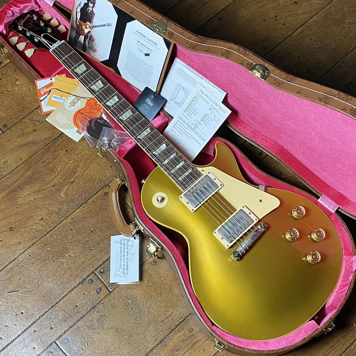 Tak Matsumoto 1955 Les Paul Gold Top Murphy Lab Ultra Light Aged