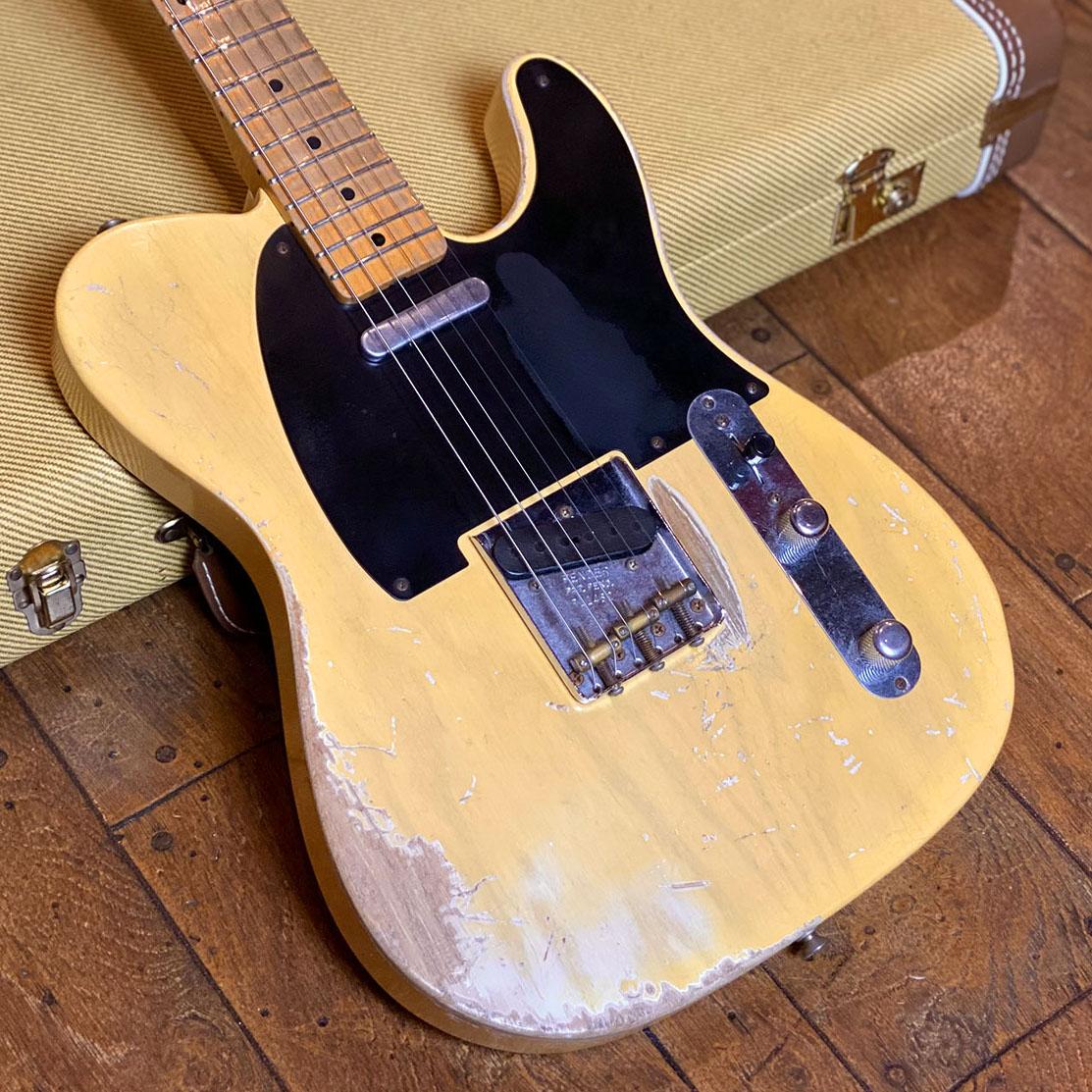 1953 Telecaster Heavy Relic Nocaster Blonde 2011 Fender Custom