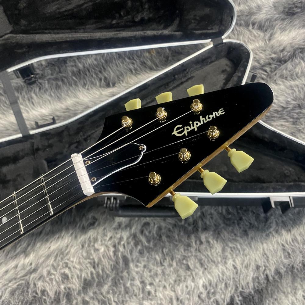 1958 Korina Flying V Natural Epiphone エレクトリックギター Vタイプ