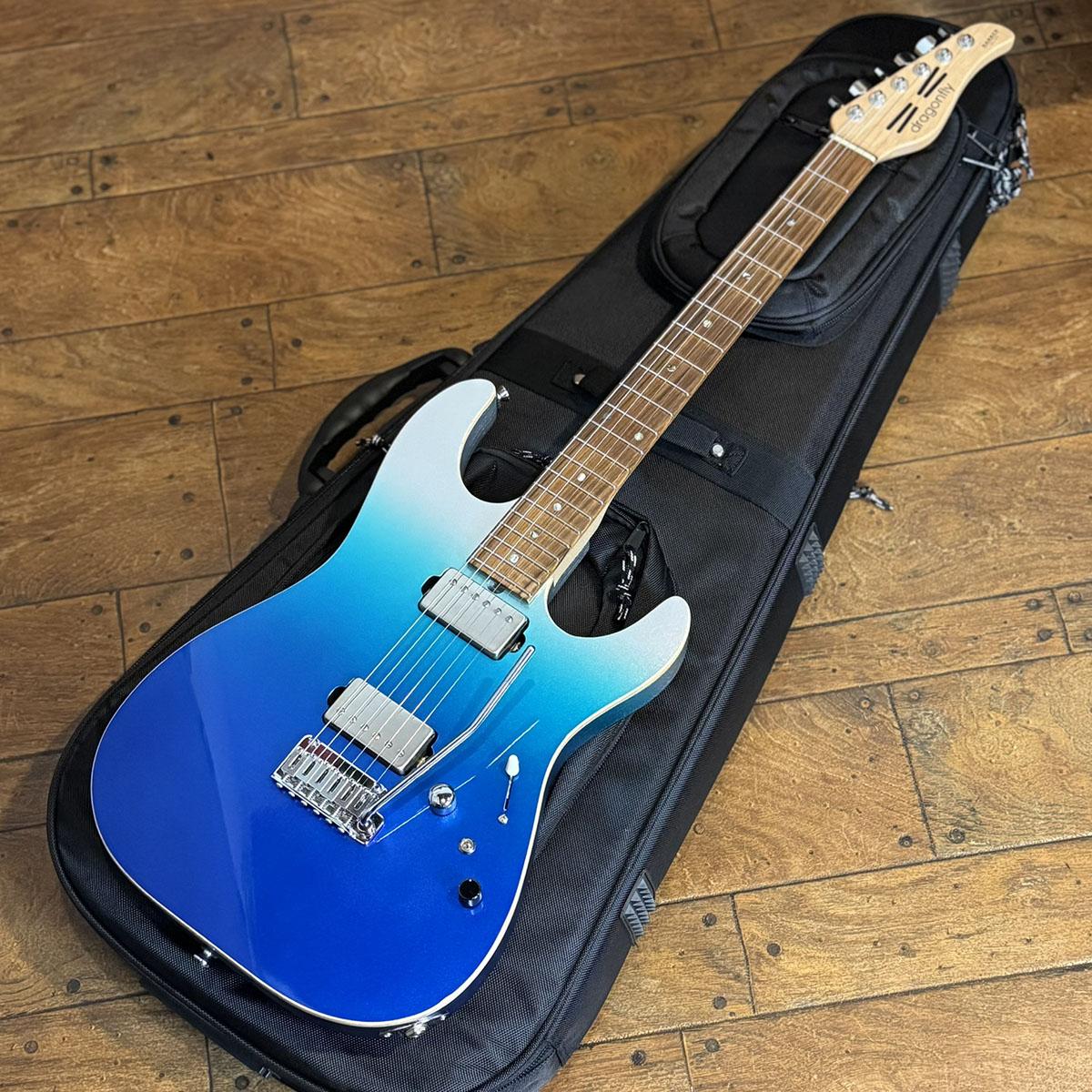 HI-STA HH Blue Fade Metallic dragonfly エレクトリックギター
