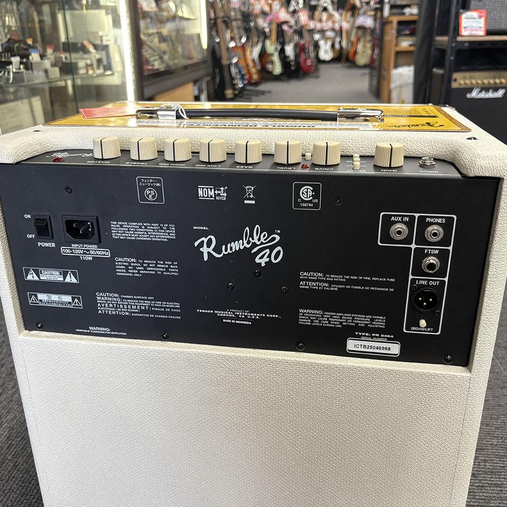 Rumble 40 V3 IVORY 100V JPN Fender ベース用アンプ/アンプ