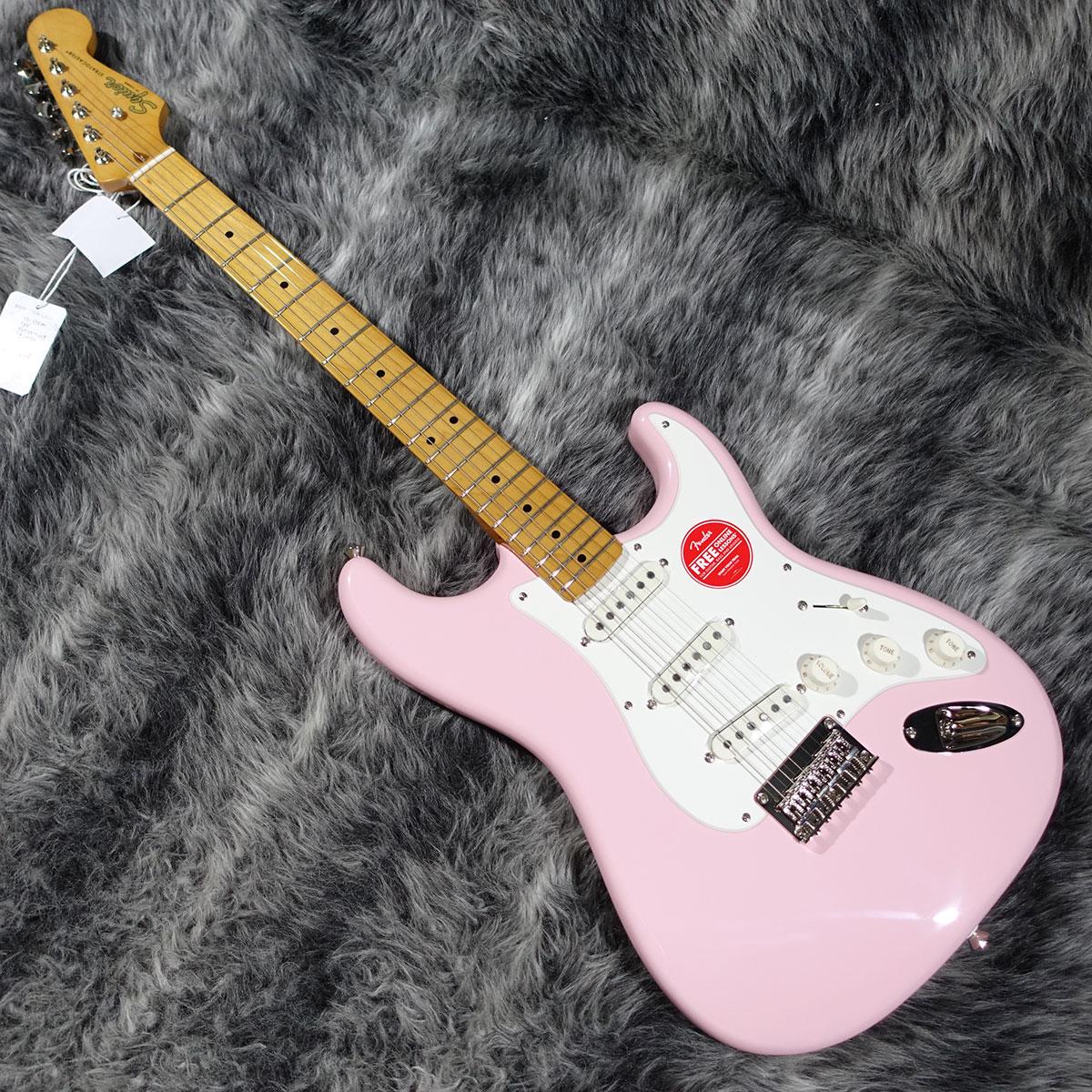 Classic Vibe 50s Stratocaster HT Shell Pink Squier エレクトリック