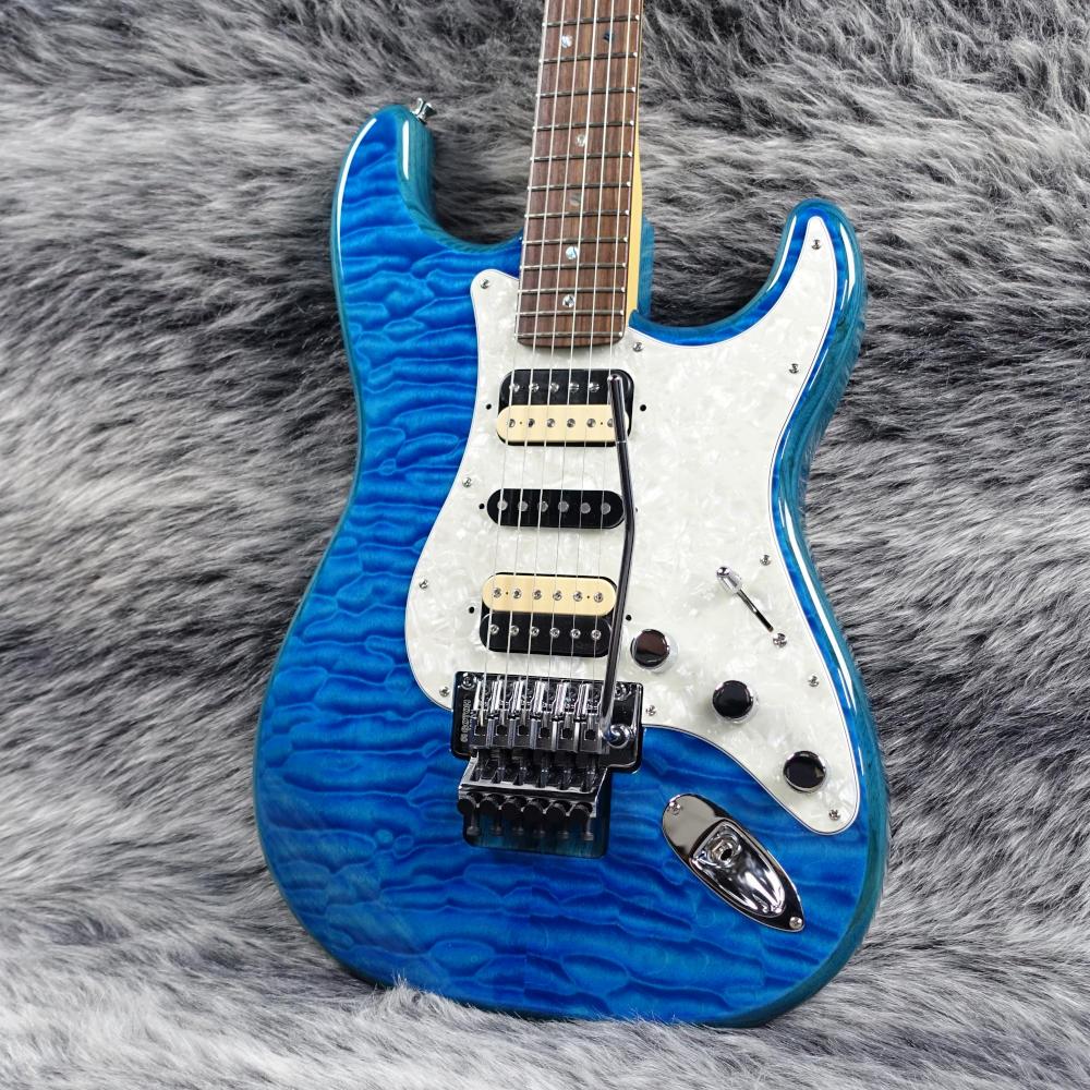 Michiya Haruhata Stratocaster Caribbean Blue Transparent Fender