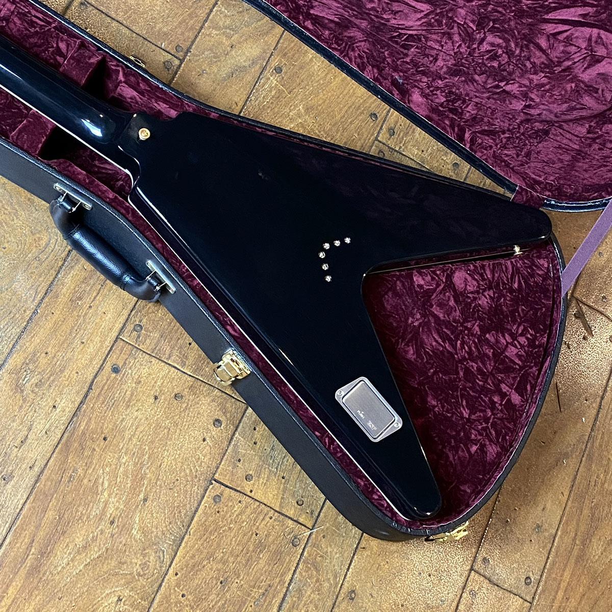 Flying V Custom Ebony Gibson Custom Shop エレクトリックギター V