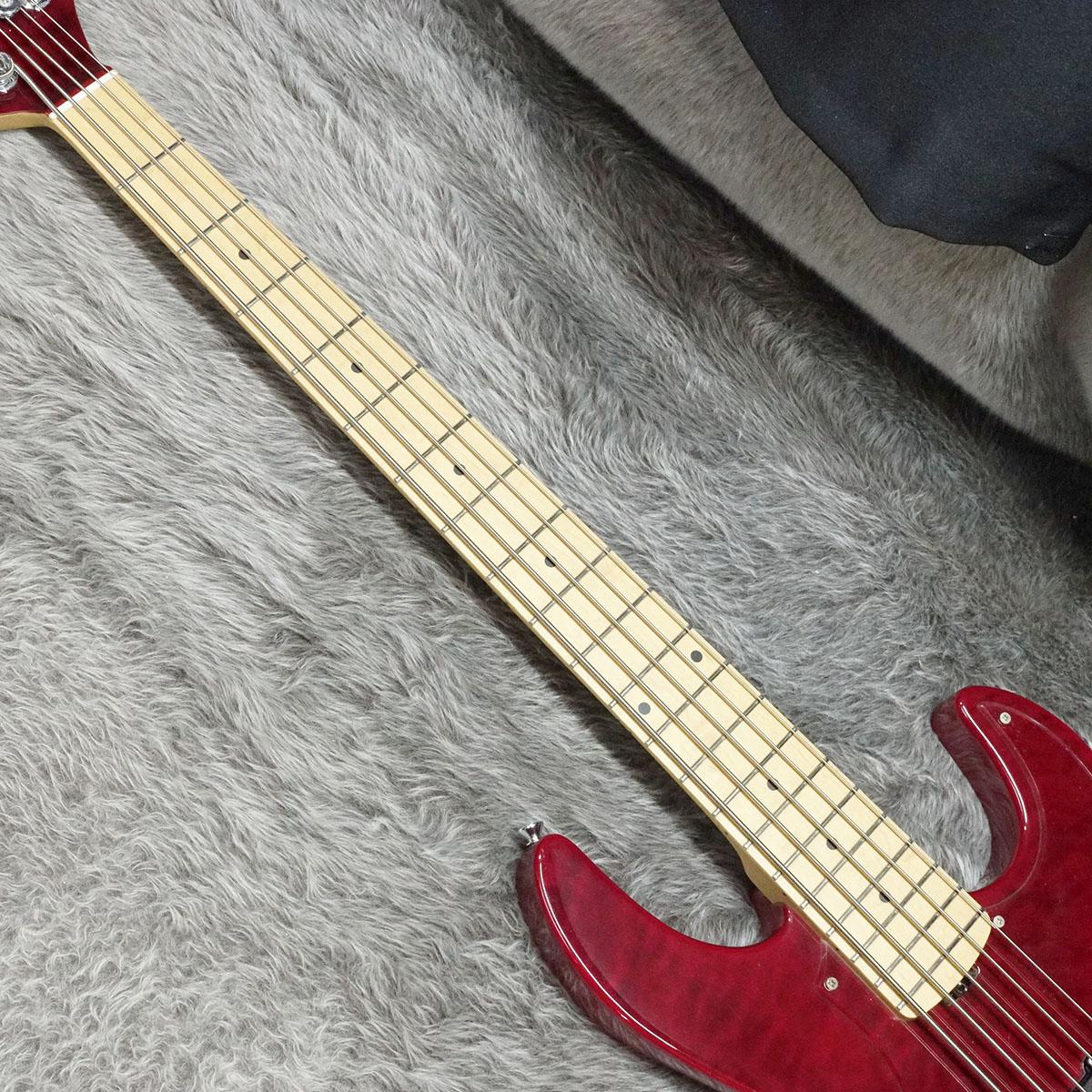 EDWARD E-AM-160QM 美品　black cherry E-AM-160QM Black Cherry Edwards エレクトリック・ベース JBタイプ