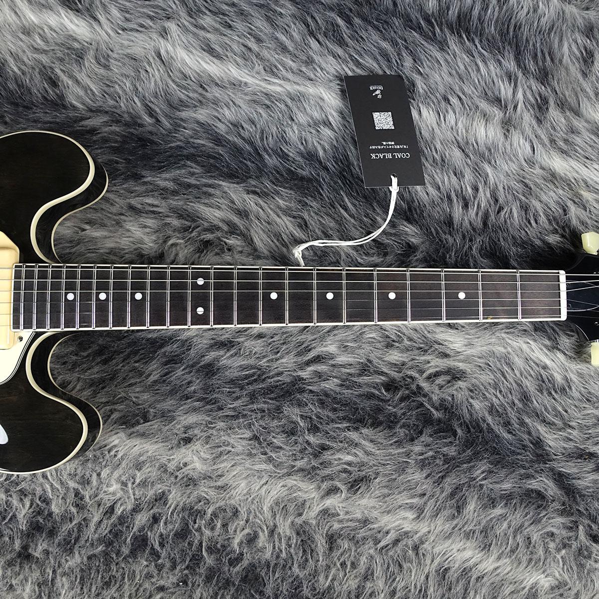 EXRUBATO-STD/S-JT Coal Black Seventy Seven Guitars エレクトリック