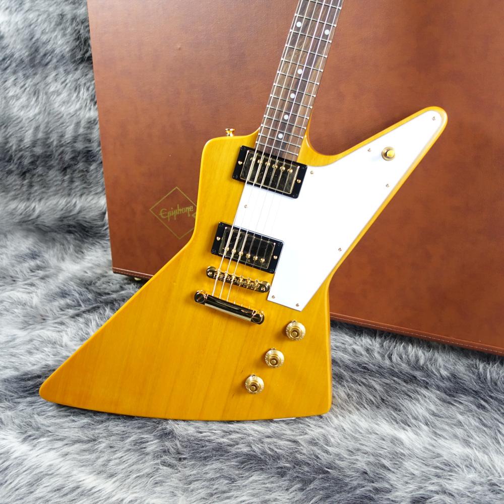 1958 Korina Explorer Aged Natural Epiphone エレクトリックギター