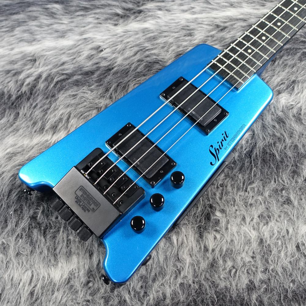 Steinberger Spirit 4弦エレキベース 青 青派必見！スタインバーガーの王道ヘッドレス・ベース「Spirit XT-2
