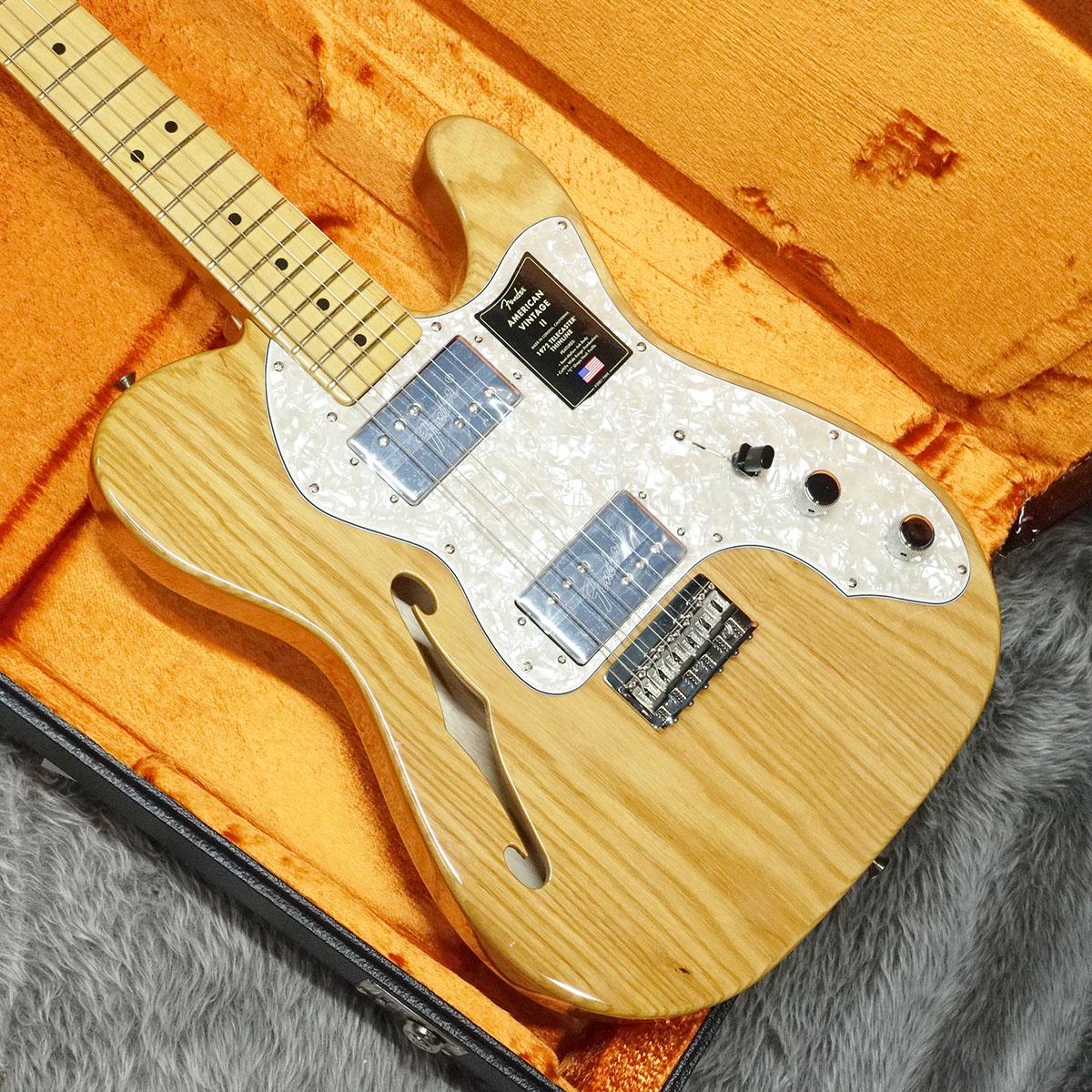 American Vintage II 1972 Telecaster Thinline MN Aged Natural 
