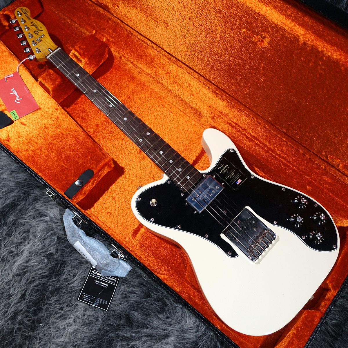 American Vintage II 1977 Telecaster Custom Olympic White