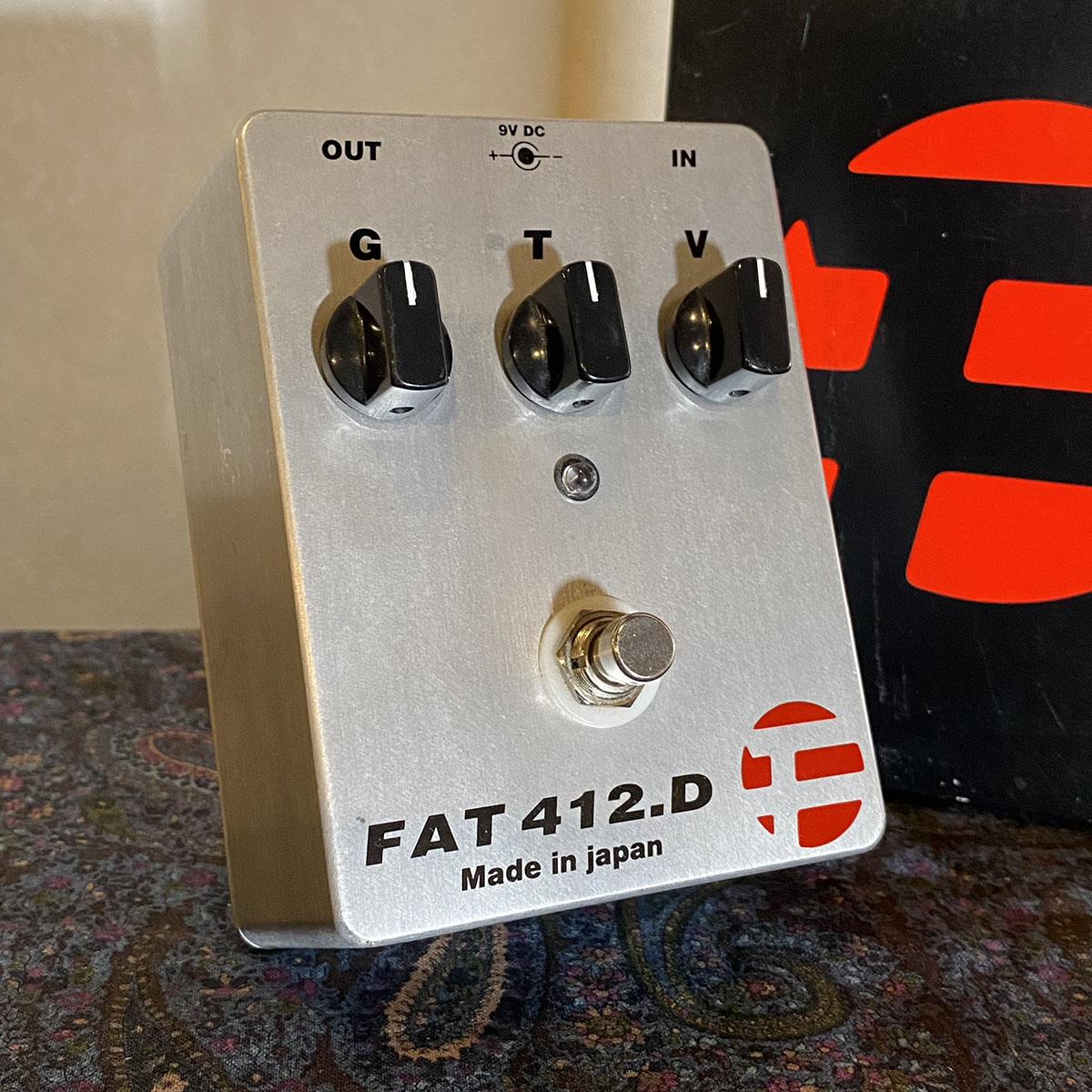 412.D FAT ギター用エフェクター オーバードライブ 商品詳細