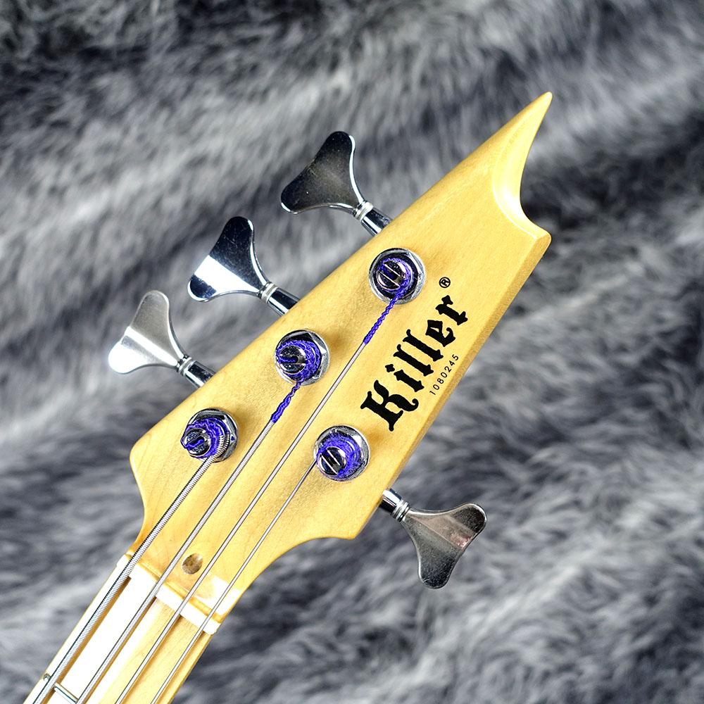 希少！実戦仕様！Killer KB-IMPULSS JJ Purple KB-Impulss JJ Sparkling Purple Killer エレクトリック・ベース 変形