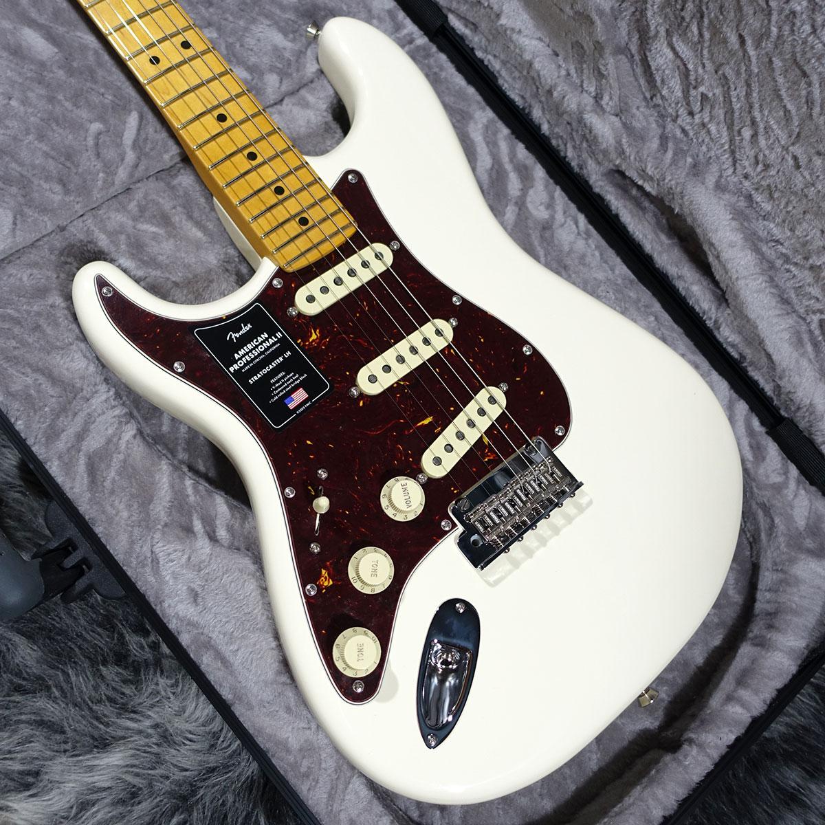 American Professional II Stratocaster Left-Hand Olympic White 
