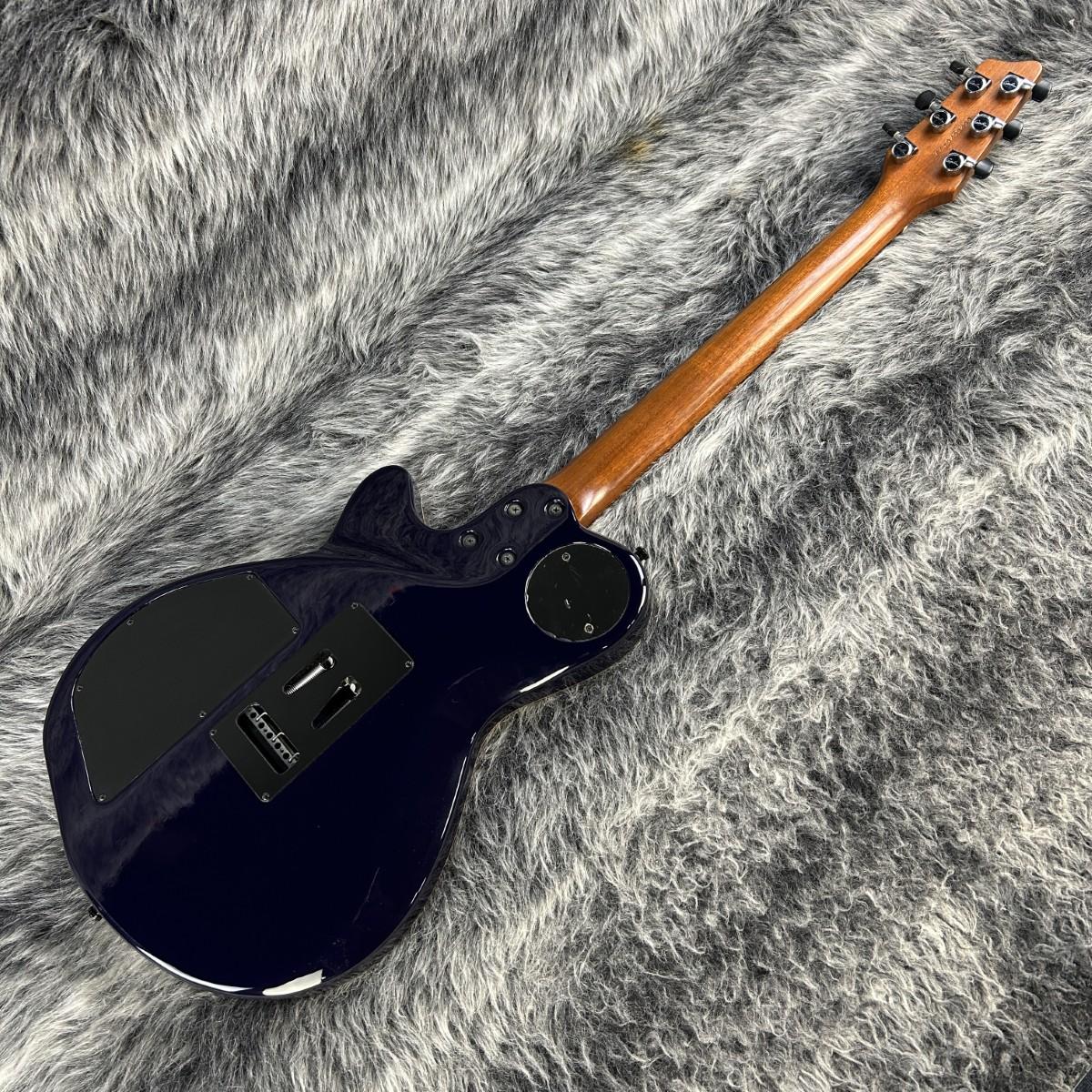 Godin LGXT エレキギター ブルー ギグバッグ付き ピエゾ出音不良あり。 LGXT Trans Blue Flame Godin エレクトリックギター その他のボディー