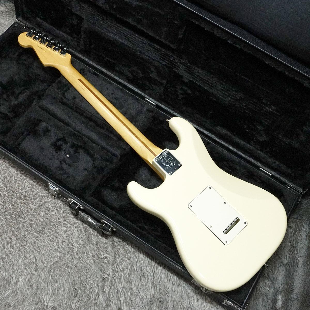 American Standard Stratocaster MN Olympic White【2014年製】 Fender