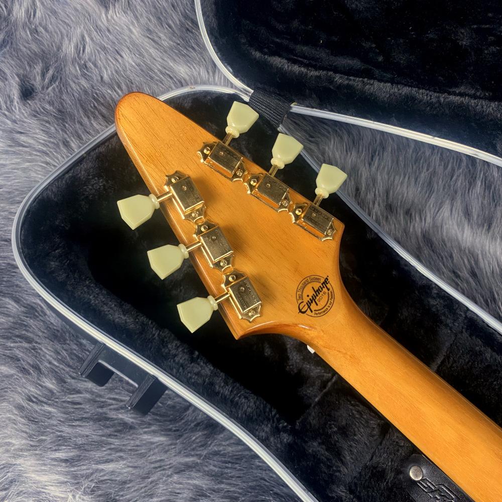 1958 Korina Flying V Natural Epiphone エレクトリックギター Vタイプ