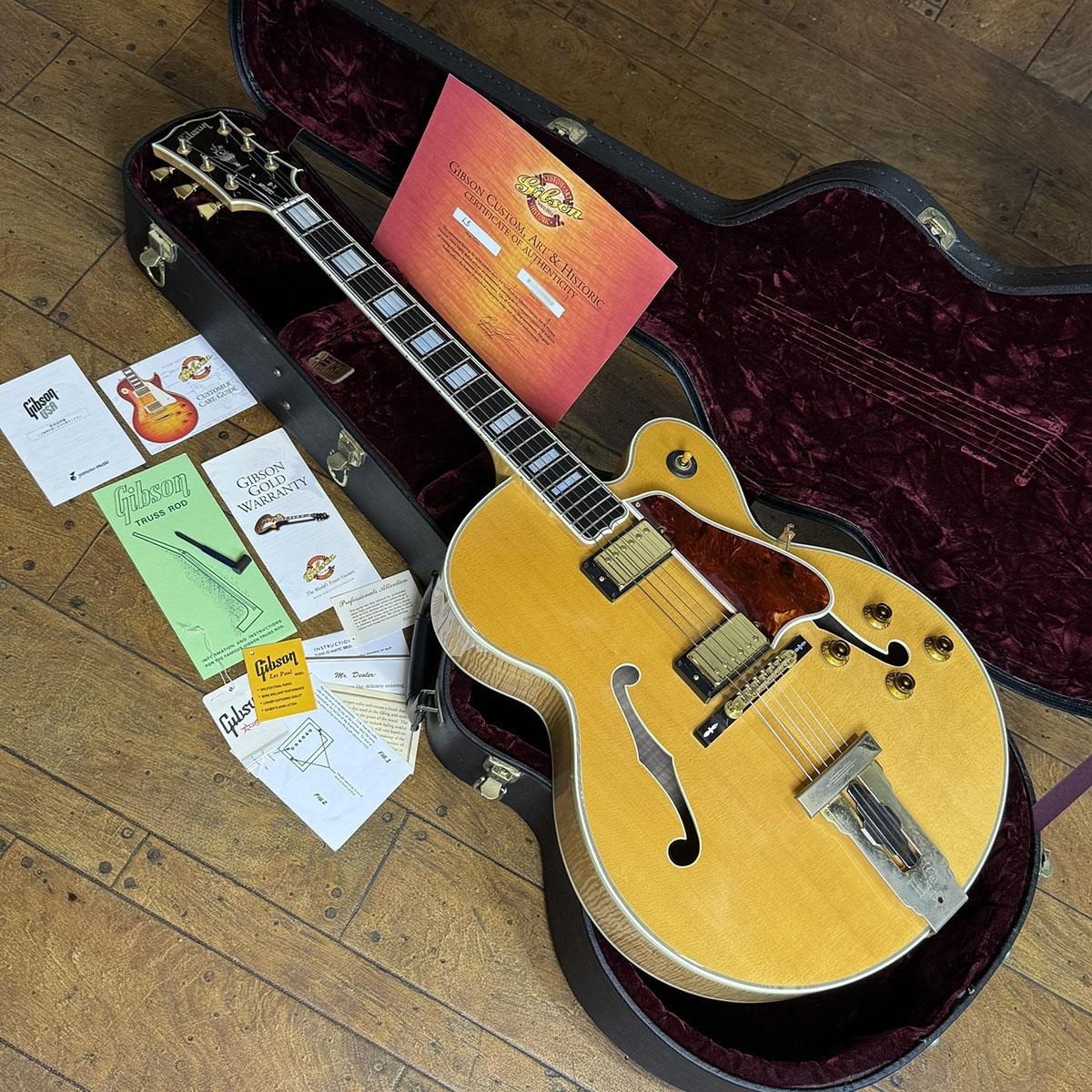 L-5 CES 2003 James Hutchins Signed Gibson Custom Shop