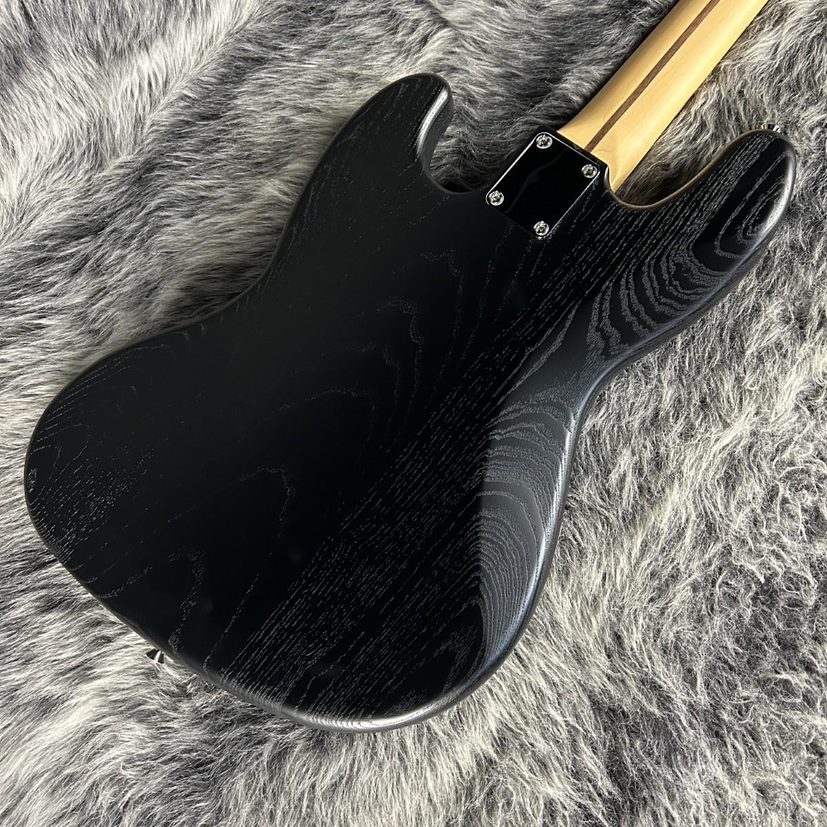 Made in Japan Limited Jazz Bass Raw Ash Rosewood Fingerboard Black