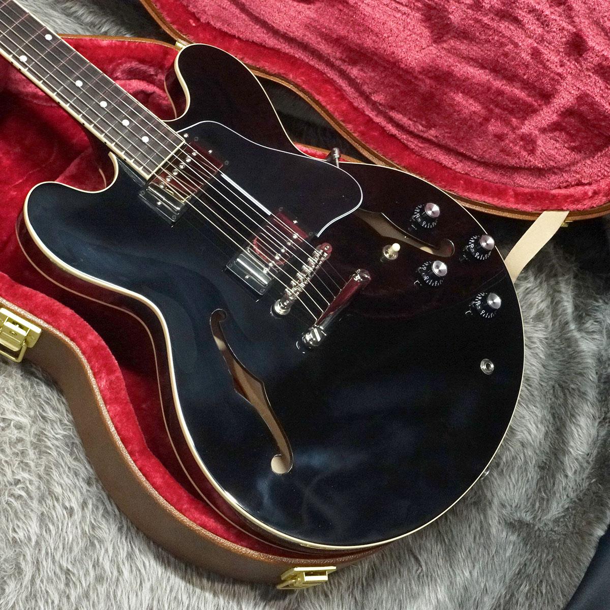 ギター Gibson ES-335 Ebony ES-335 Vintage Ebony Gibson エレクトリックギター ES-335タイプ 商品