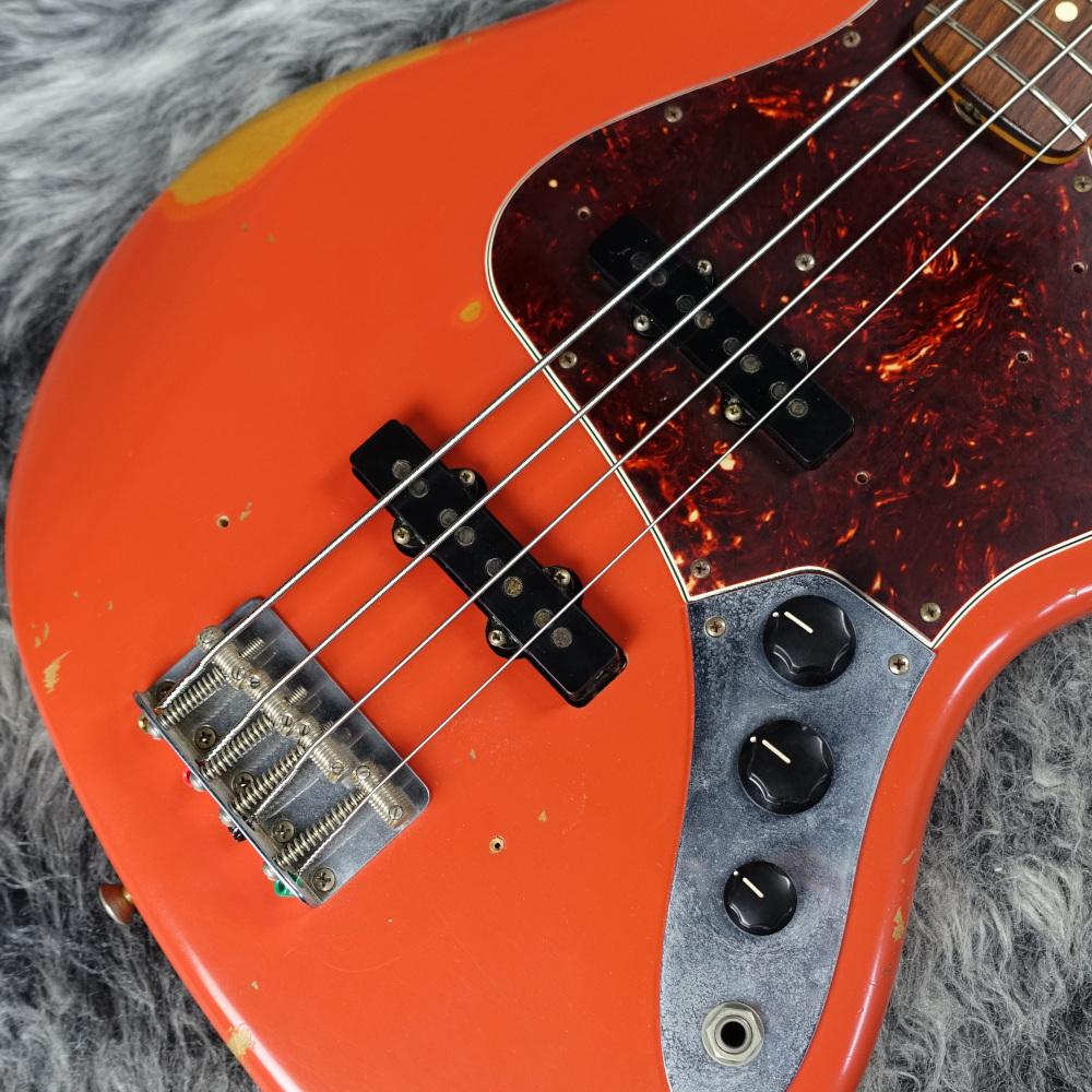 Road Worn '60S Jazz Bass Fiesta Red Fender Mexico エレクトリック
