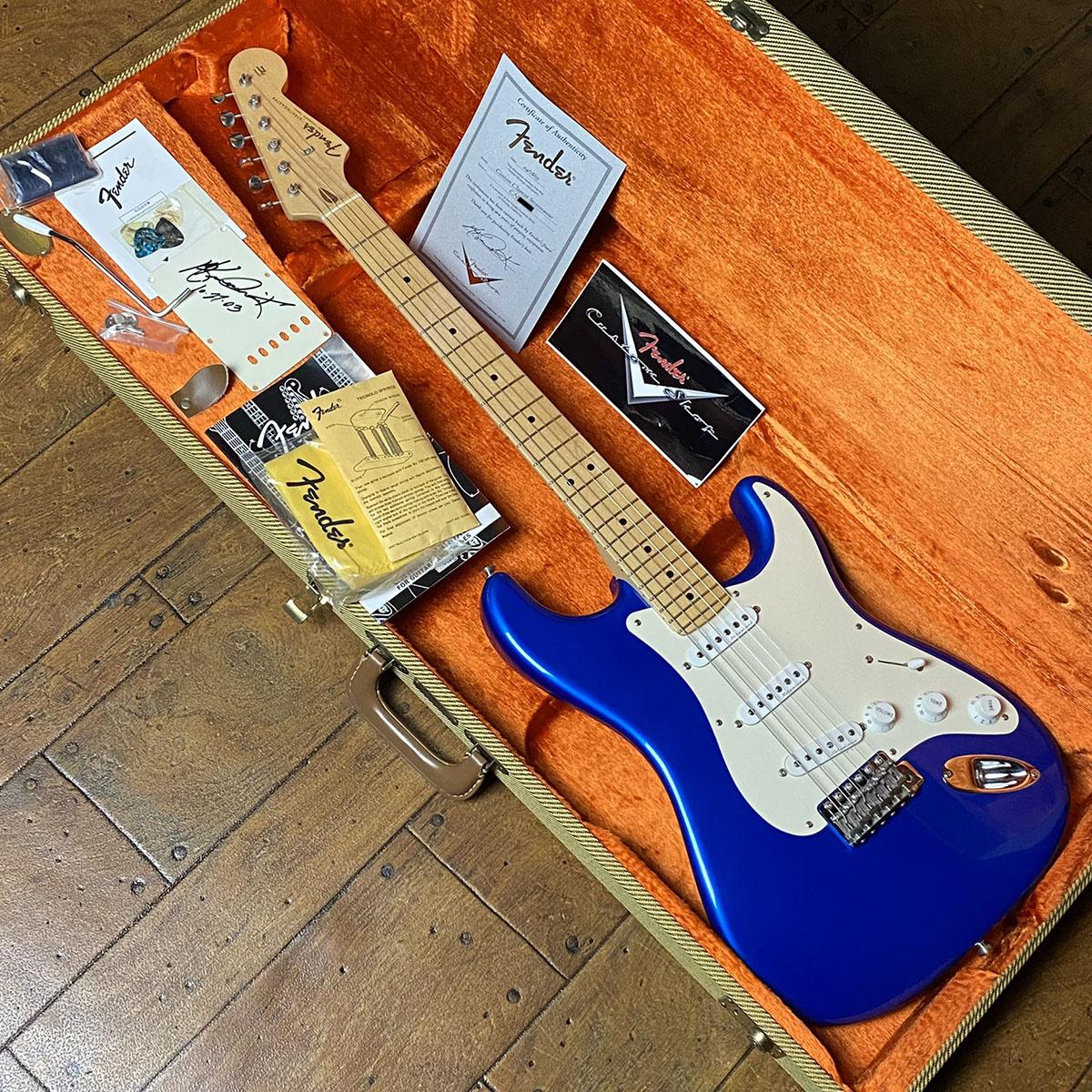 Custom Clapton Stratocaster Metallic Blue Built by Mark Kendrick