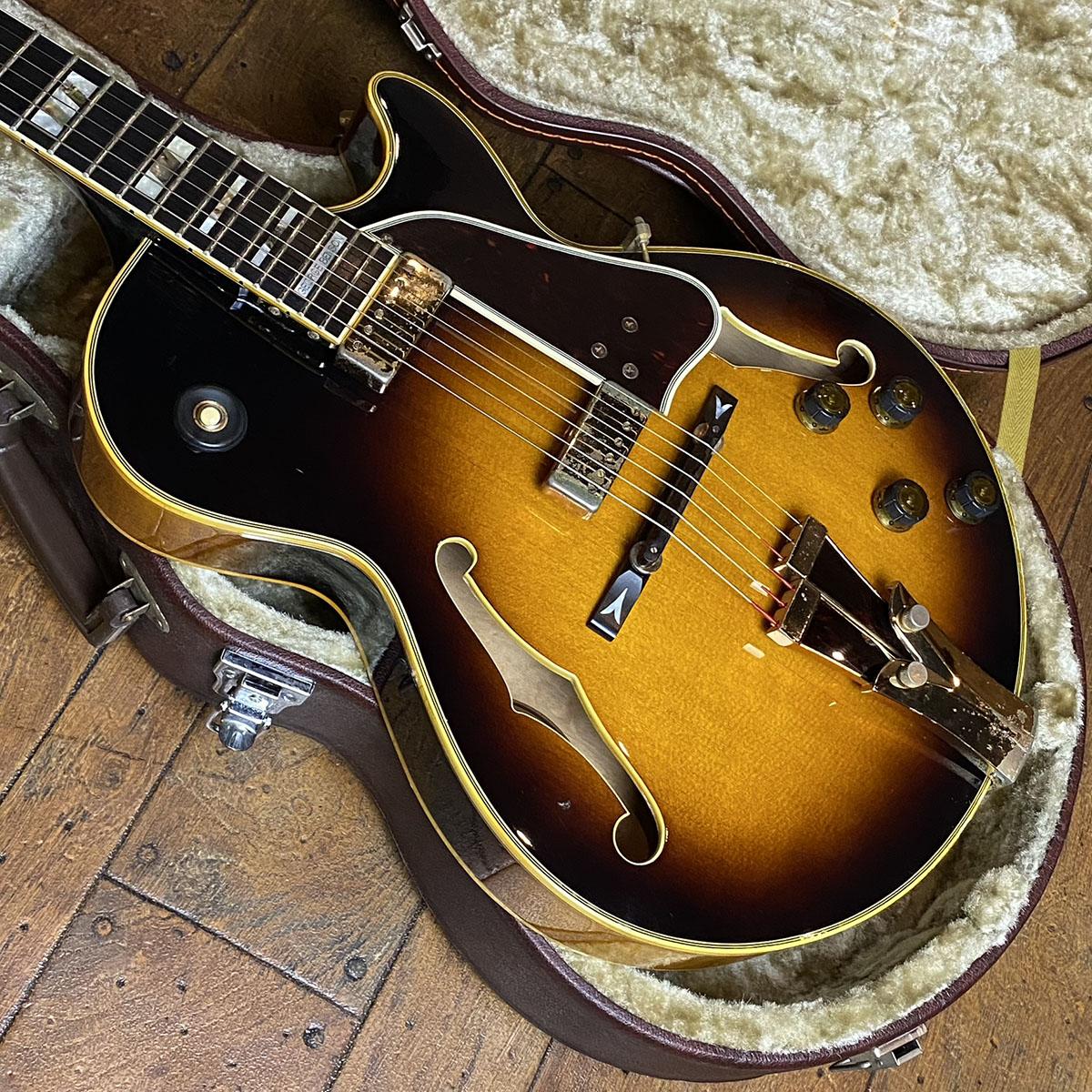 GB10 George Benson Signature Brown Sunburst 1984s Ibanez