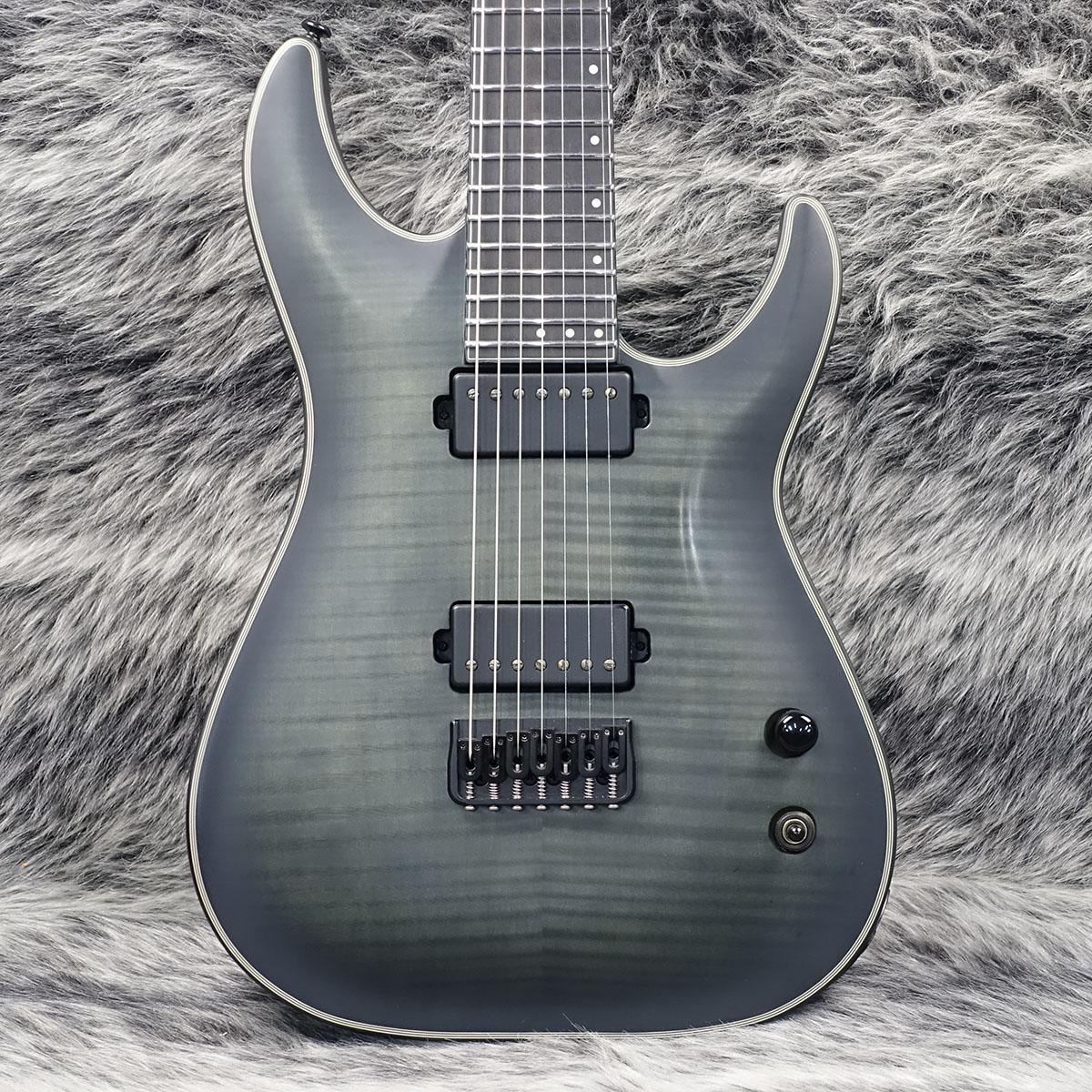 KM-7 Trans Black Satin SCHECTER エレクトリックギター ストラト