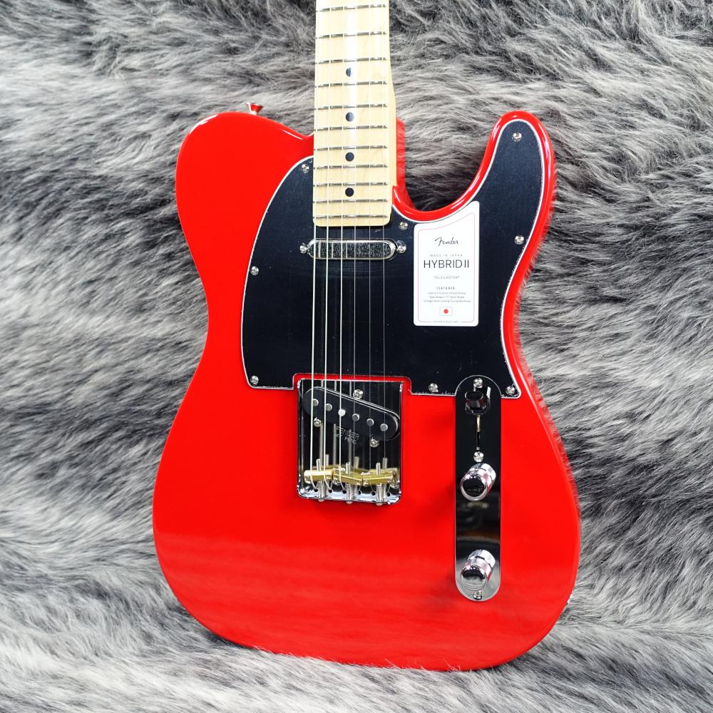 Made in Japan Hybrid II Telecaster US Modena Red/M Fender
