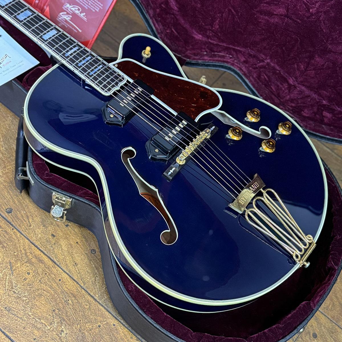 Custom Crimson Byrdland Alnico V Medium Scale Midnight Blue Gibson