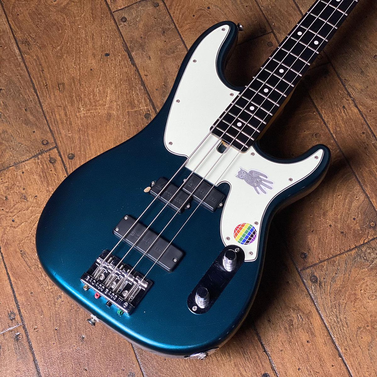 GM OKAMINE MODEL #1 w/Badass Bass III Blue Turquoise Moon