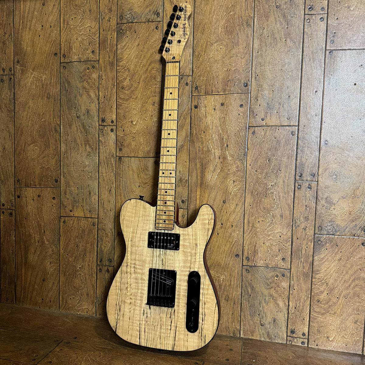 FSR Contemporary Exotic Telecaster RH Spalted Maple Top Roasted